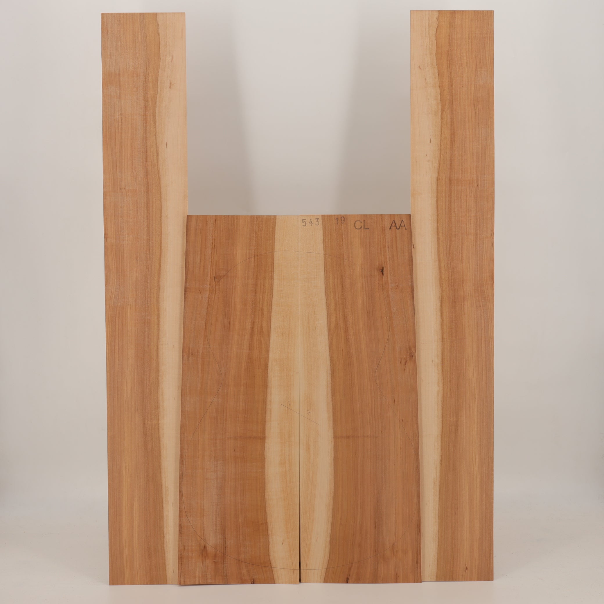 Apple tree Set (Back/Sides) for Classical Guitar AA (no. 2397)