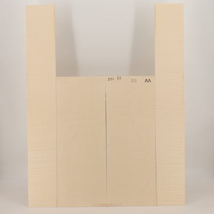 Maple Set (Back/Sides) for Steel String Guitar AA (no. 2398)