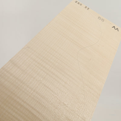 Ahorn Set (Boden/Zargen) für Steelstring Gitarre AA (Nr. 2398)