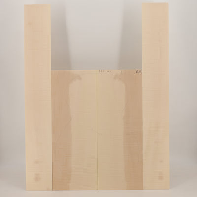 Ahorn Set (Boden/Zargen) für Steelstring Gitarre AA (Nr. 2401)