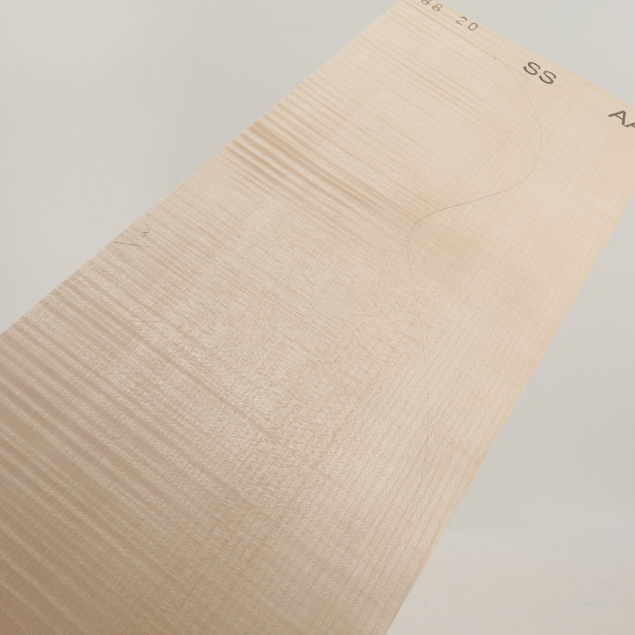 Maple Set (Back/Sides) for Steel String Guitar AA (no. 2402)