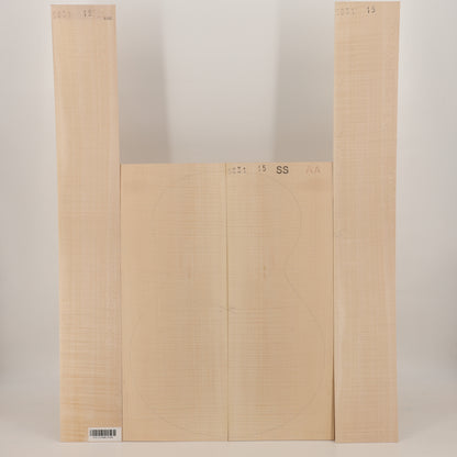 Maple Set (Back/Sides) for Steel String Guitar AA (no. 2403)