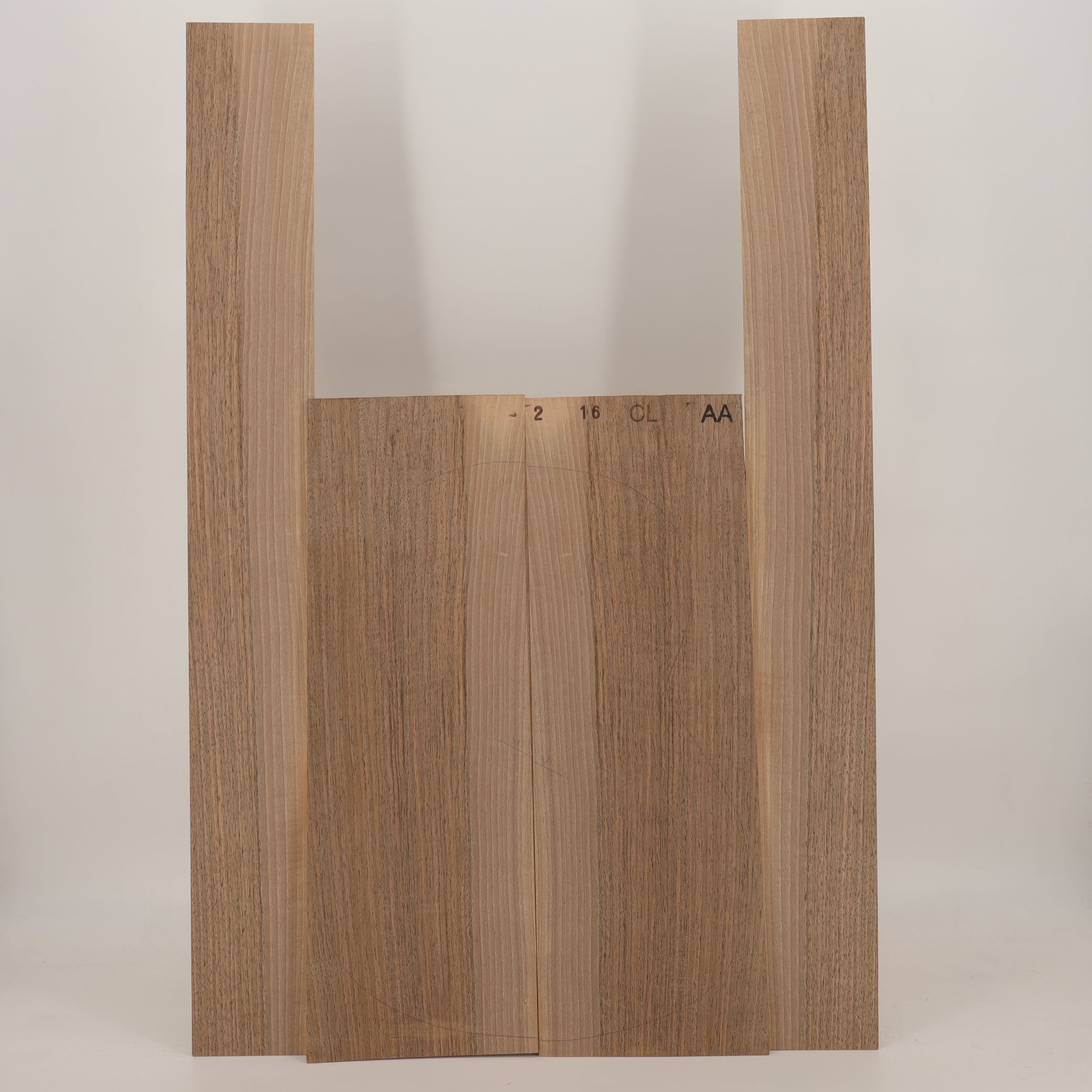 Walnut Set (Back/Sides) for Classical Guitar AA (no. 2406)