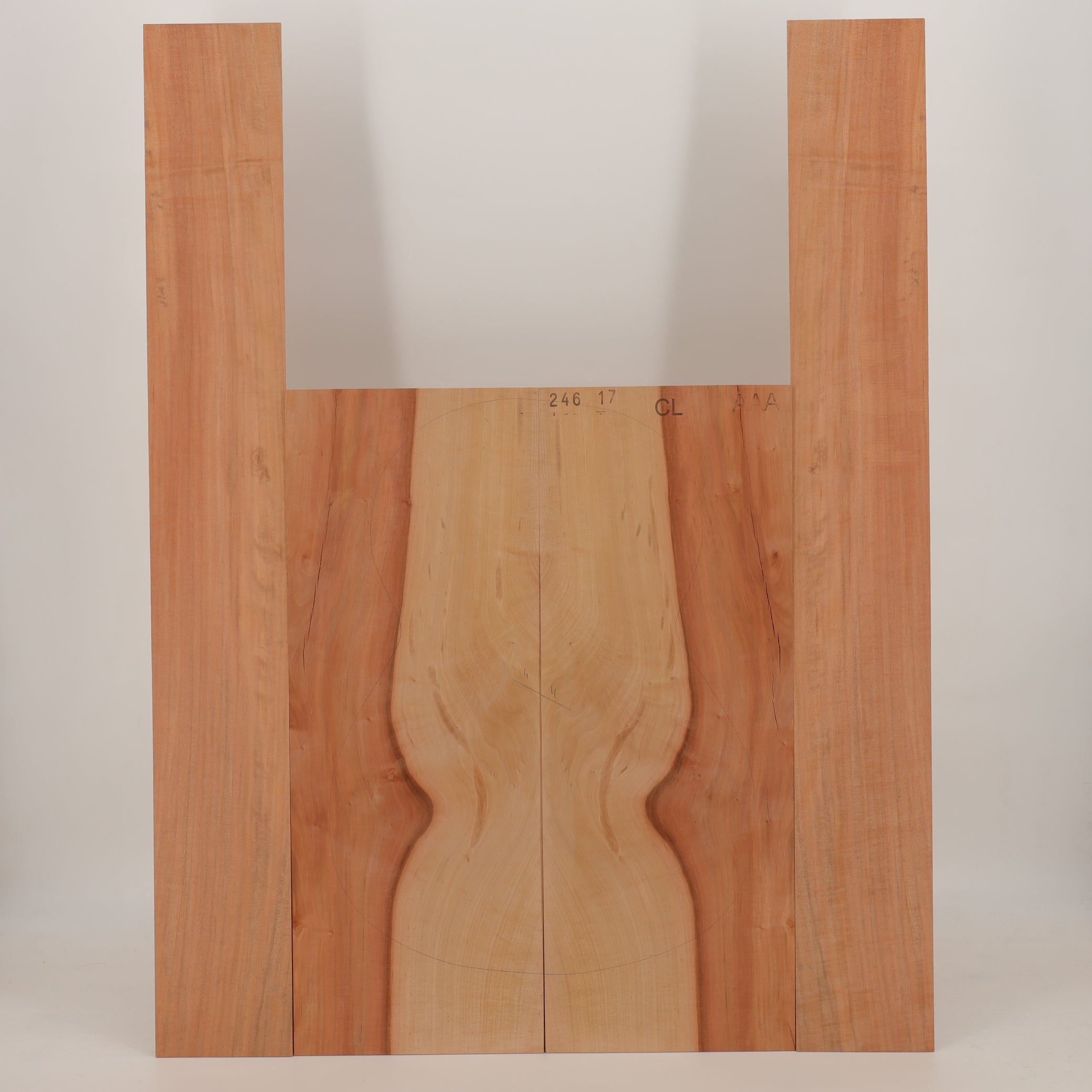 Pear Set (Back/Sides) for Classical Guitar AAA (no. 2416)