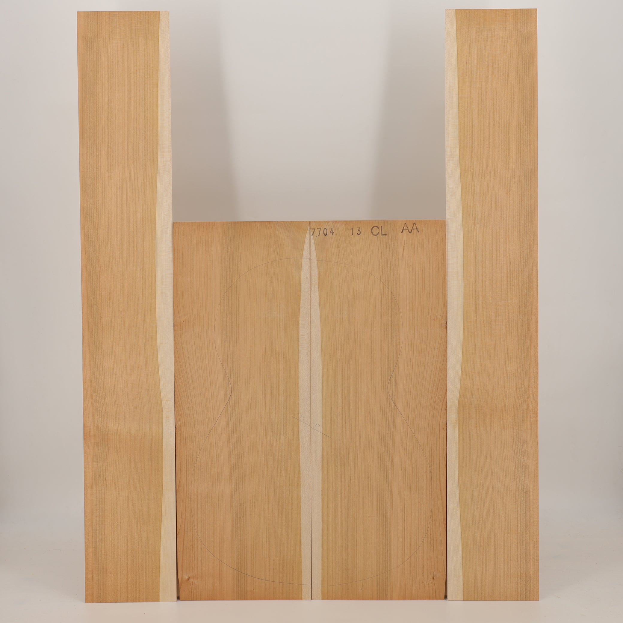 Cherry tree Set (Back/Sides) for Classical Guitar AA (no. 2424)