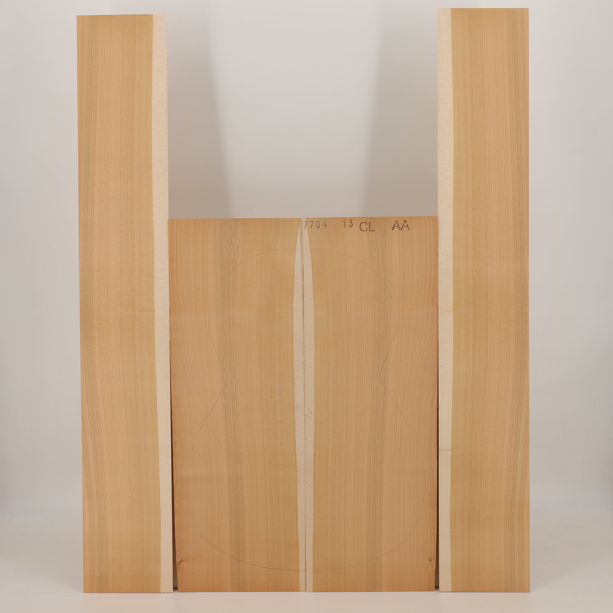 Kirschbaum Set (Boden/Zargen) für klassische Gitarre AA (Nr. 2425)
