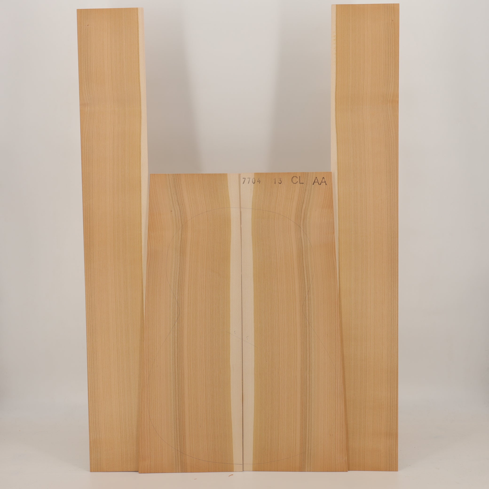 Cherry tree Set (Back/Sides) for Classical Guitar AA (no. 2426)