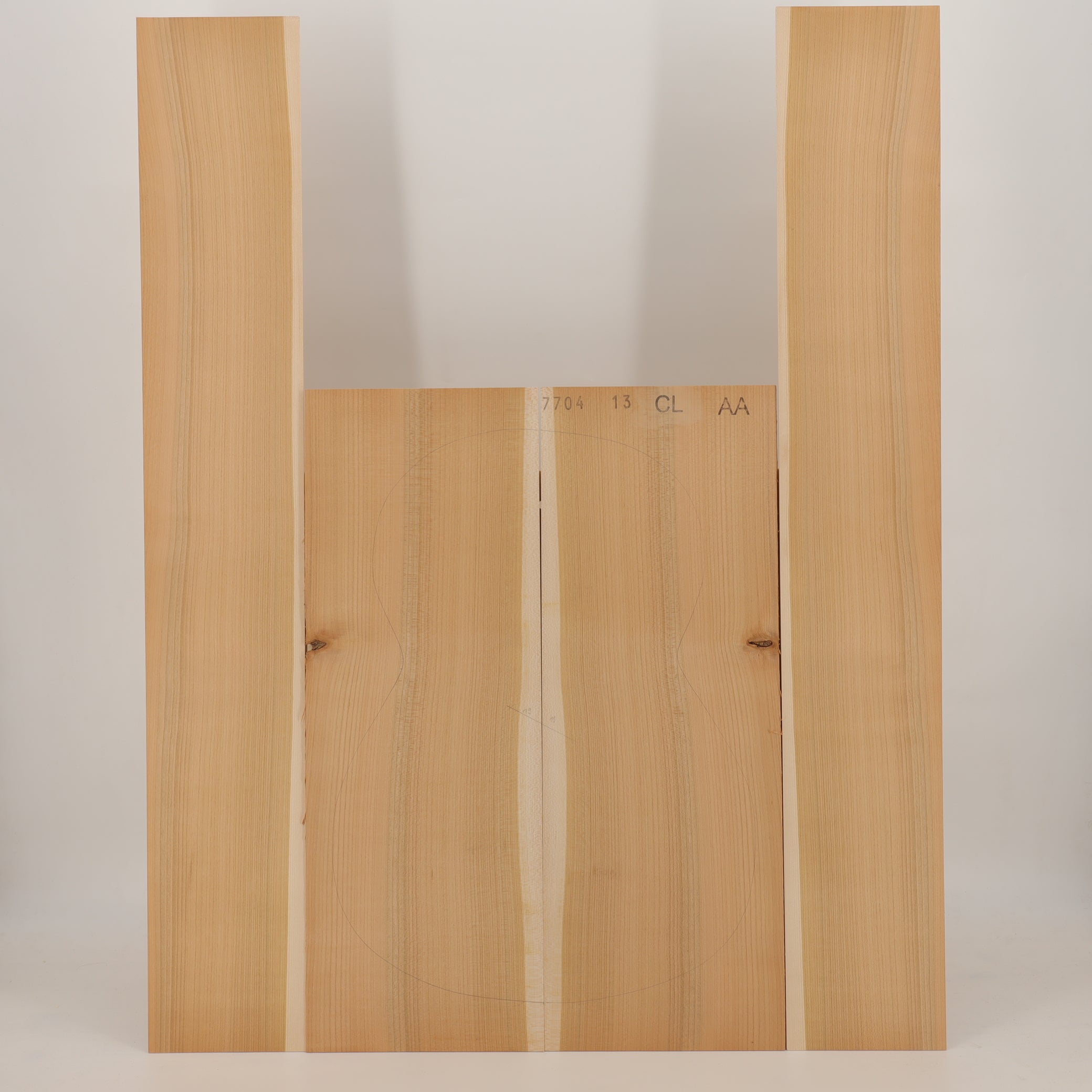 Cherry tree Set (Back/Sides) for Classical Guitar AA (no. 2427)