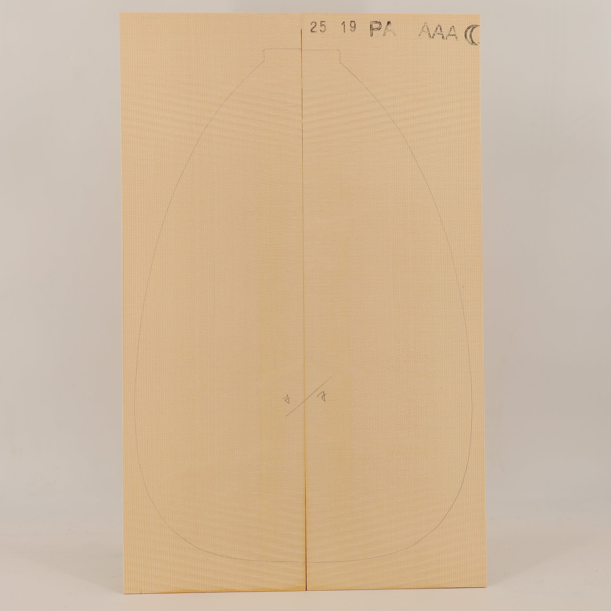 Spruce Top for Lute AAA (no. 2461)