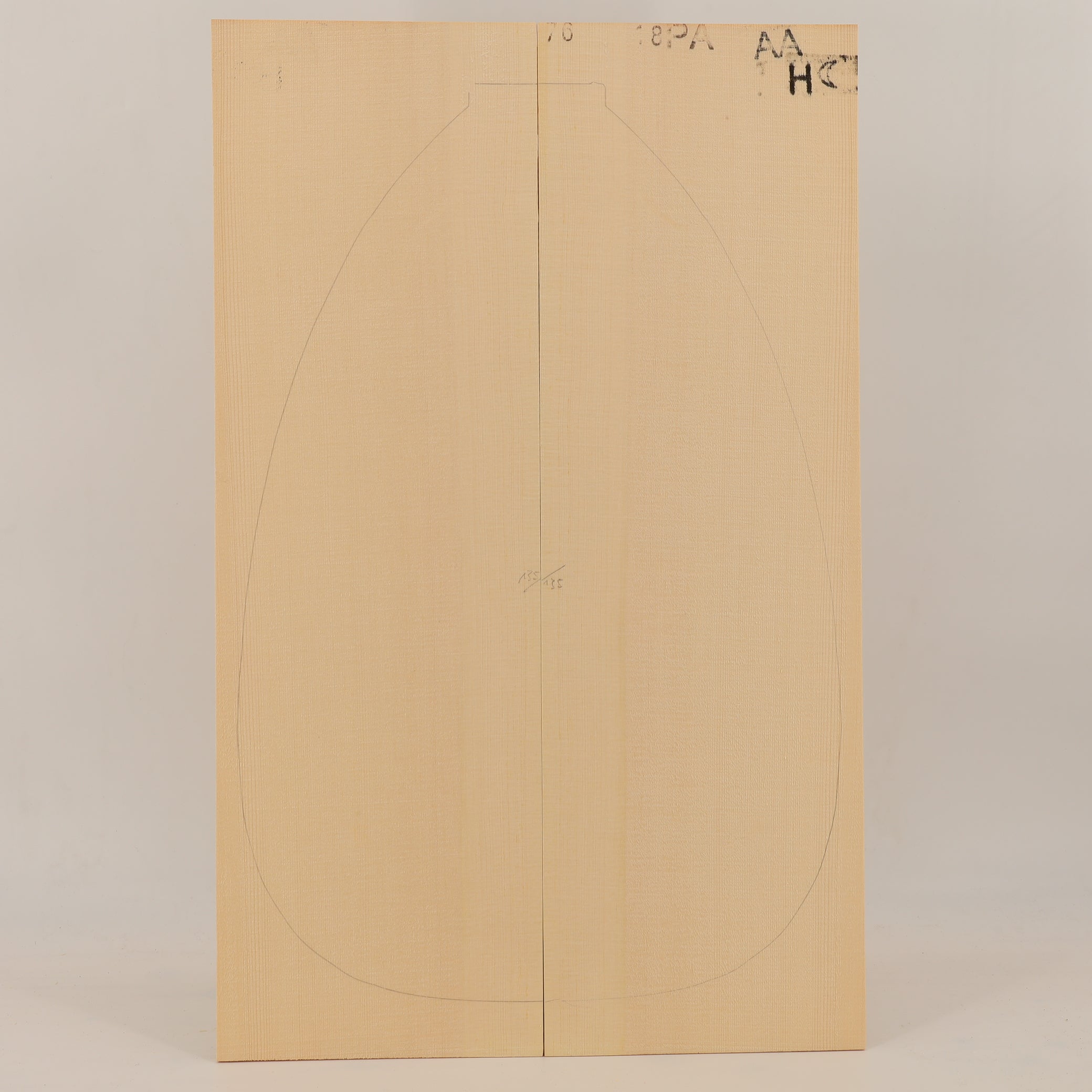 Spruce Top for Lute AA (no. 2464)