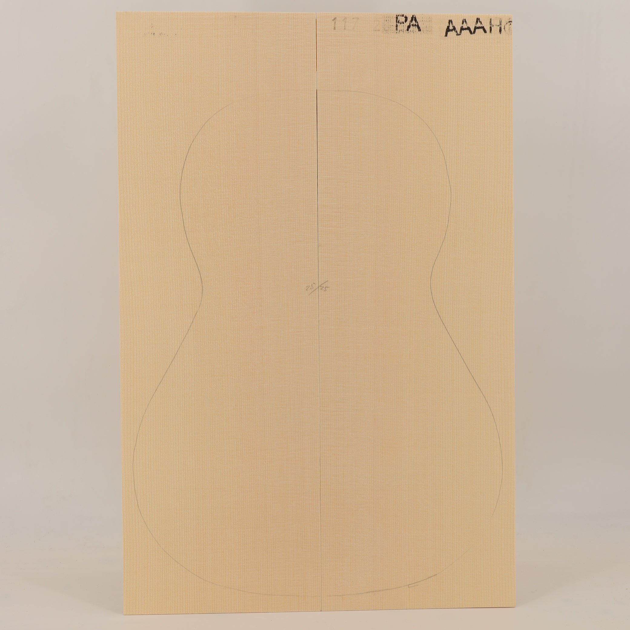 Spruce Top for Parlor Guitar AAA (no. 2475)