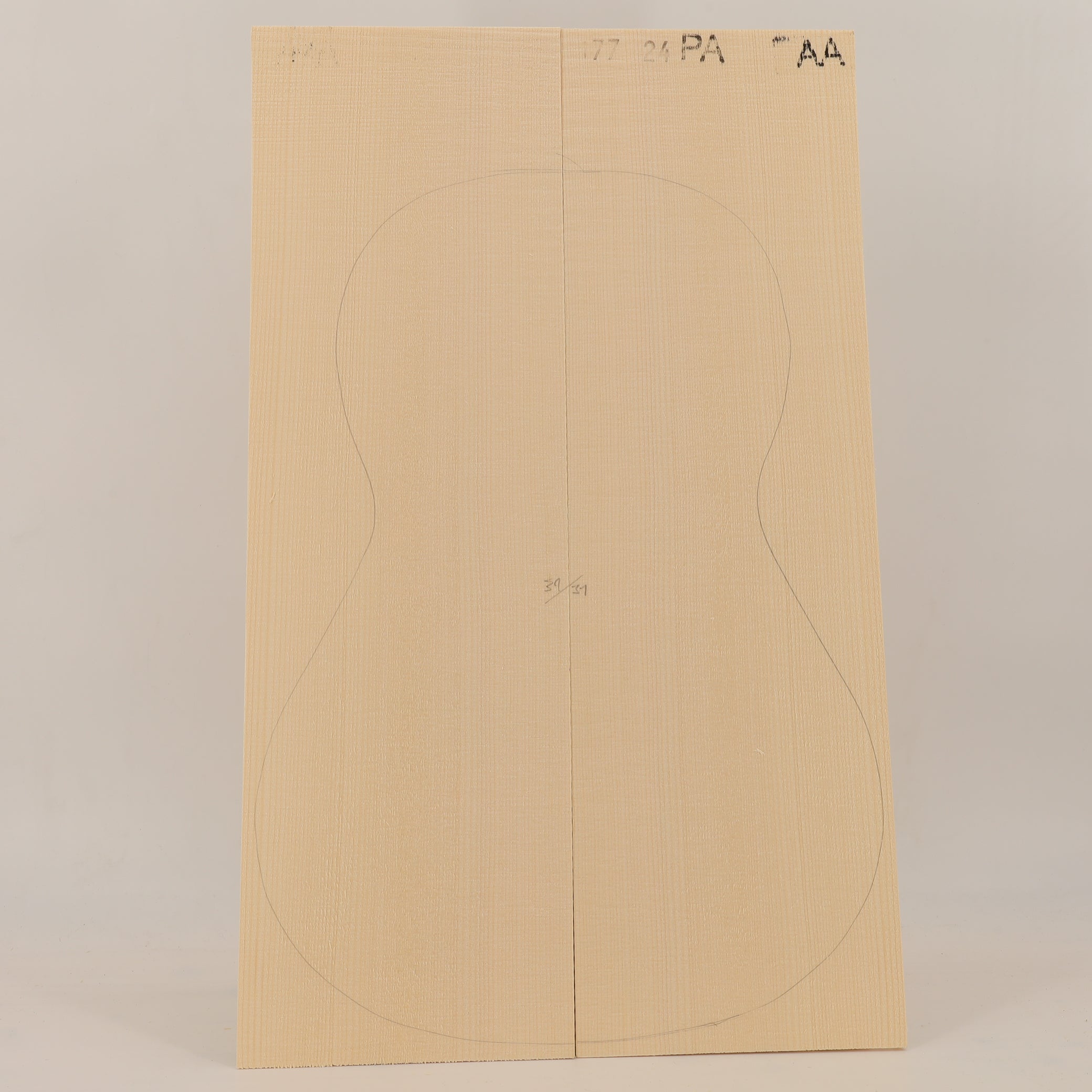 Spruce Top for Parlor Guitar AA (no. 2496)