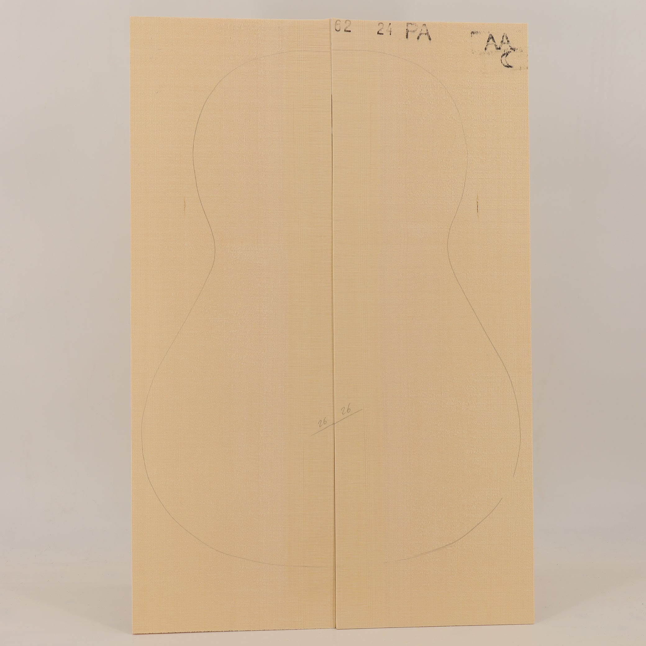 Spruce Top for Parlor Guitar AA (no. 2499)