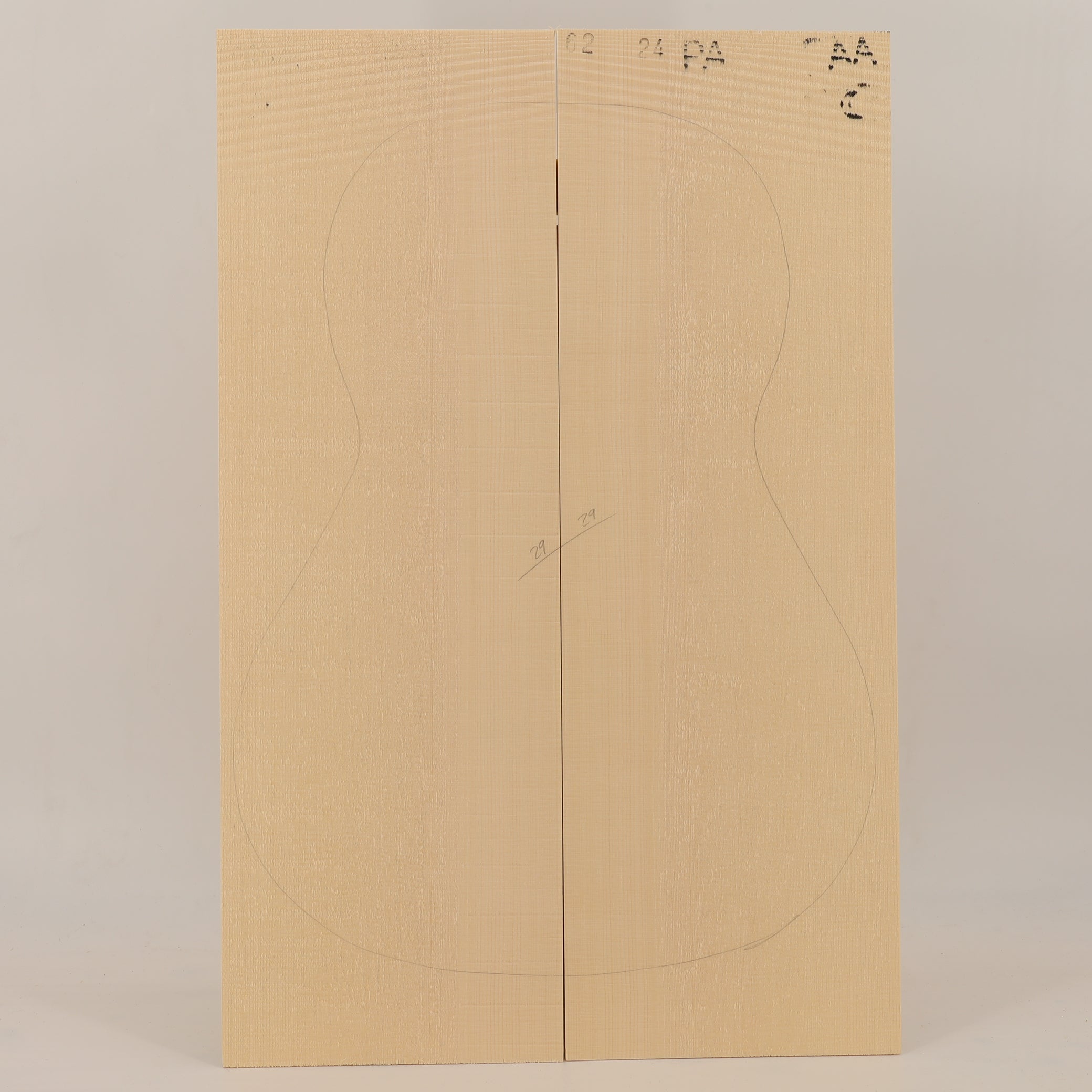 Spruce Top for Parlor Guitar AA (no. 2500)