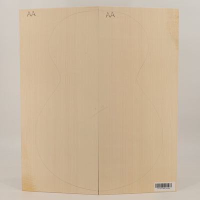Spruce Top for Archtop Guitar AA (no. 2508)