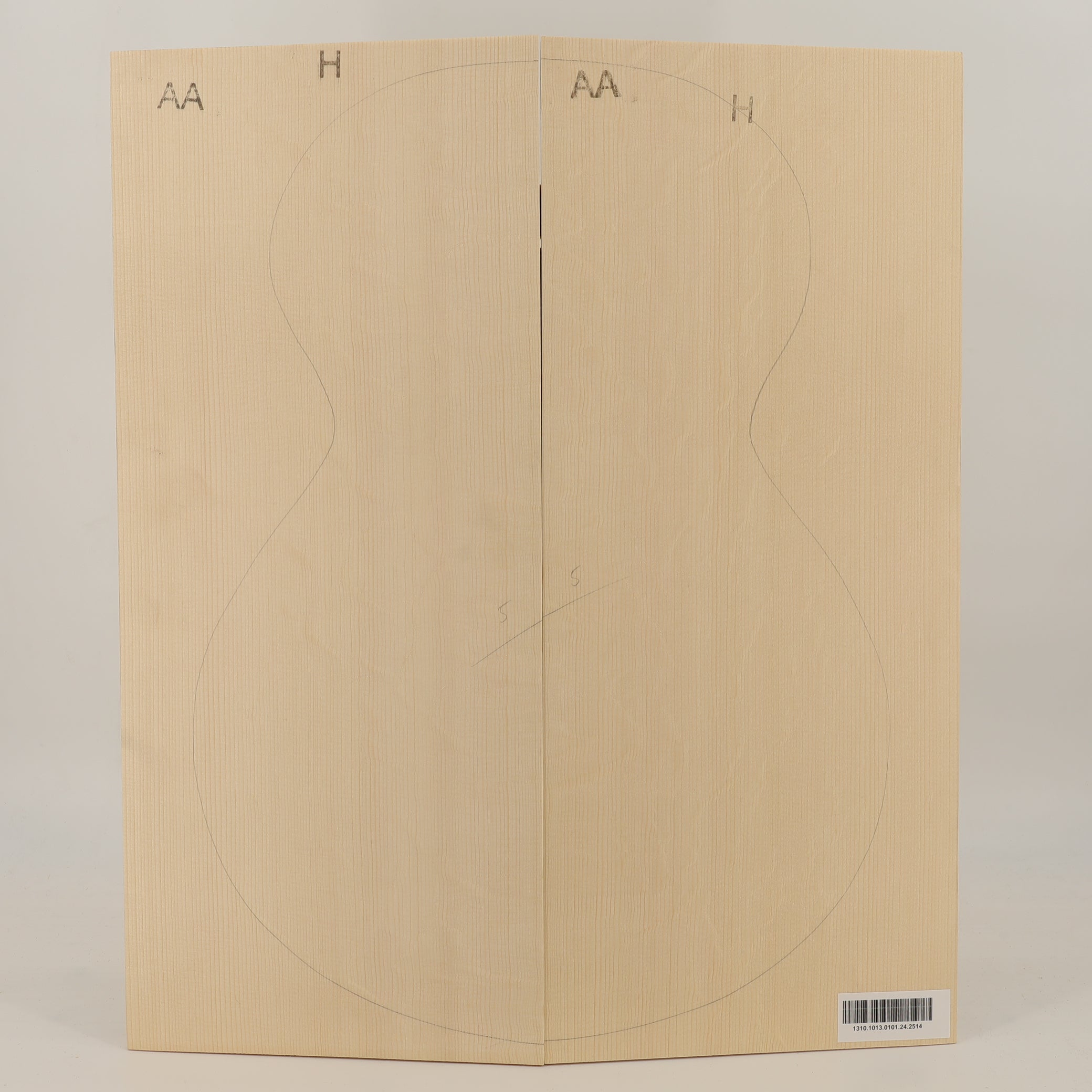 Spruce Top for Archtop Guitar AA (no. 2514)