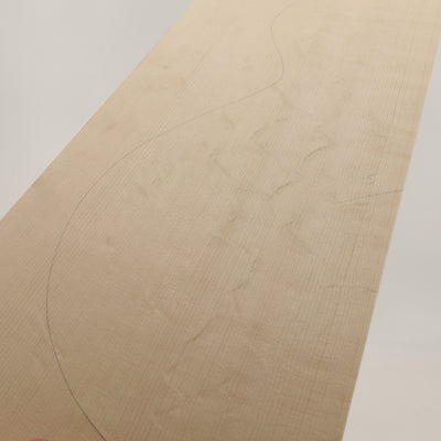 Spruce Top for Archtop Guitar AA (no. 2514)