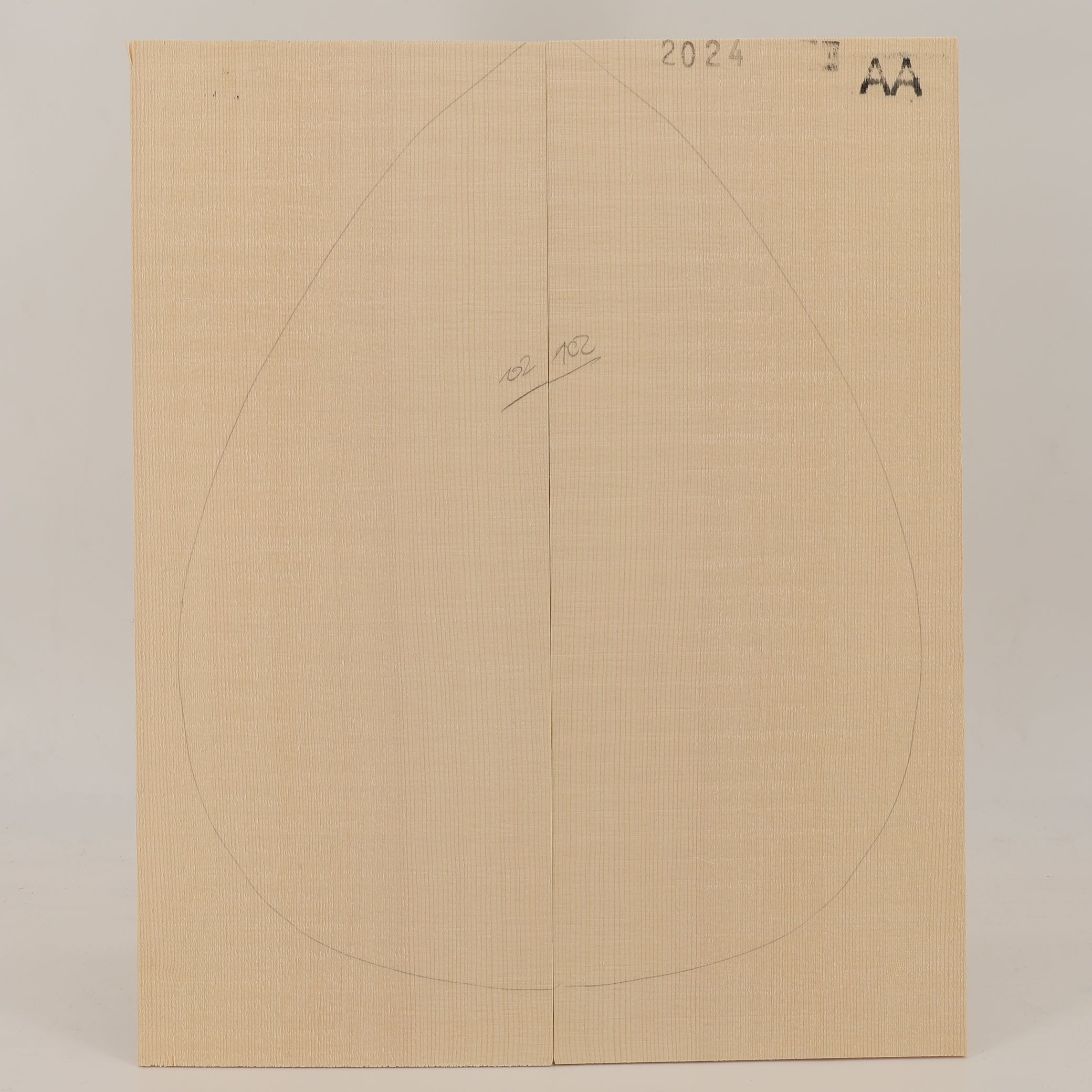 Spruce Top for Bouzouki AA (no. 2557)
