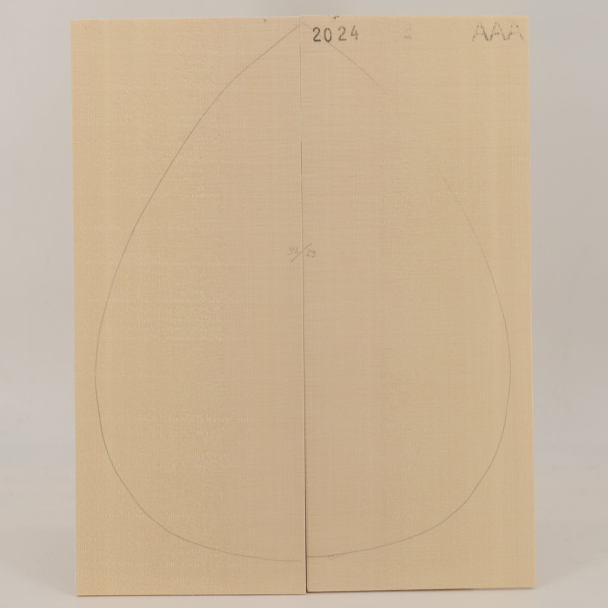 Spruce Top for Bouzouki AAA (no. 2566)
