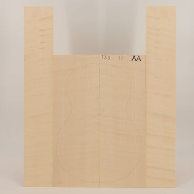 Maple Set (Back/Sides) for Ukulele AA (no. 2626)
