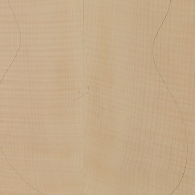 Maple Set (Back/Sides) for Ukulele AAA (no. 2628)