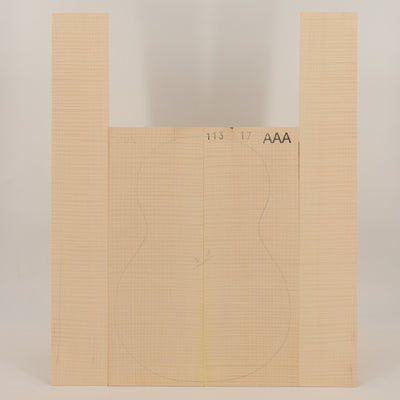 Maple Set (Back/Sides) for Ukulele AAA (no. 2629)
