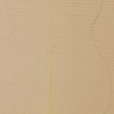 Maple Set (Back/Sides) for Ukulele AAA (no. 2629)