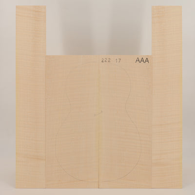 Maple Set (Back/Sides) for Ukulele AAA (no. 2630)