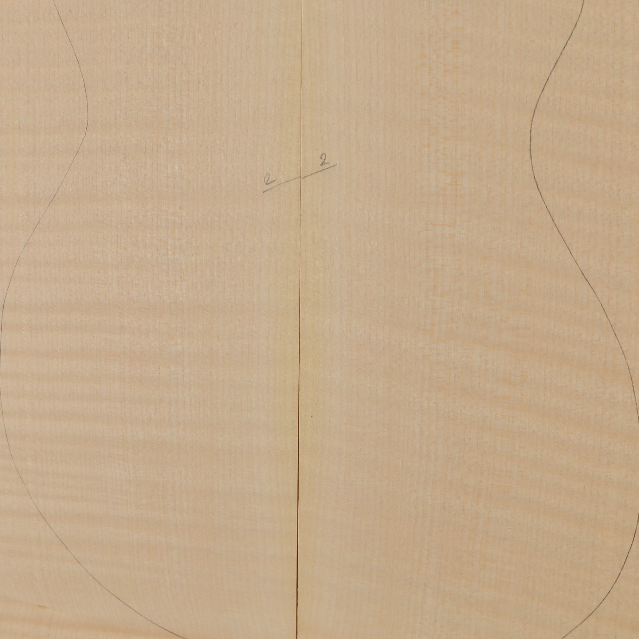 Maple Set (Back/Sides) for Ukulele AAA (no. 2630)