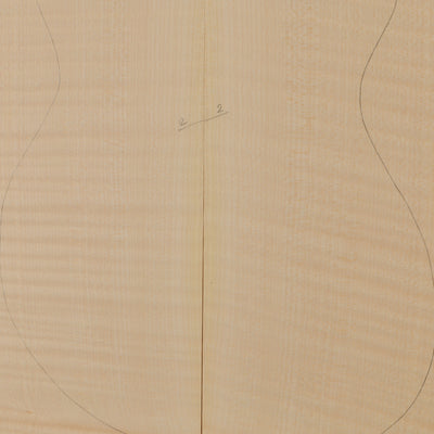Maple Set (Back/Sides) for Ukulele AAA (no. 2630)