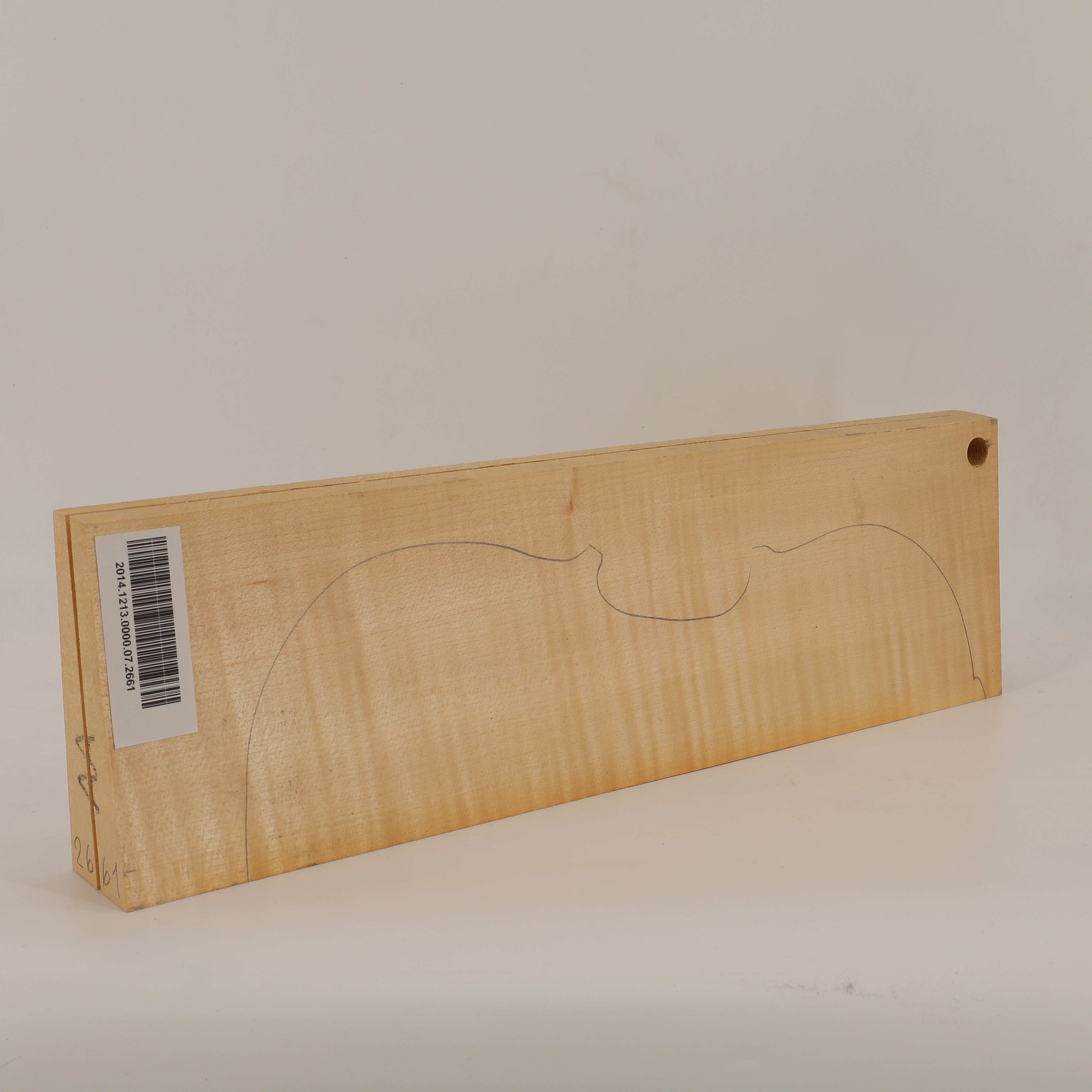 Ahorn Set (Boden/Hals/Zargen) für Violine AA (Nr. 2661)
