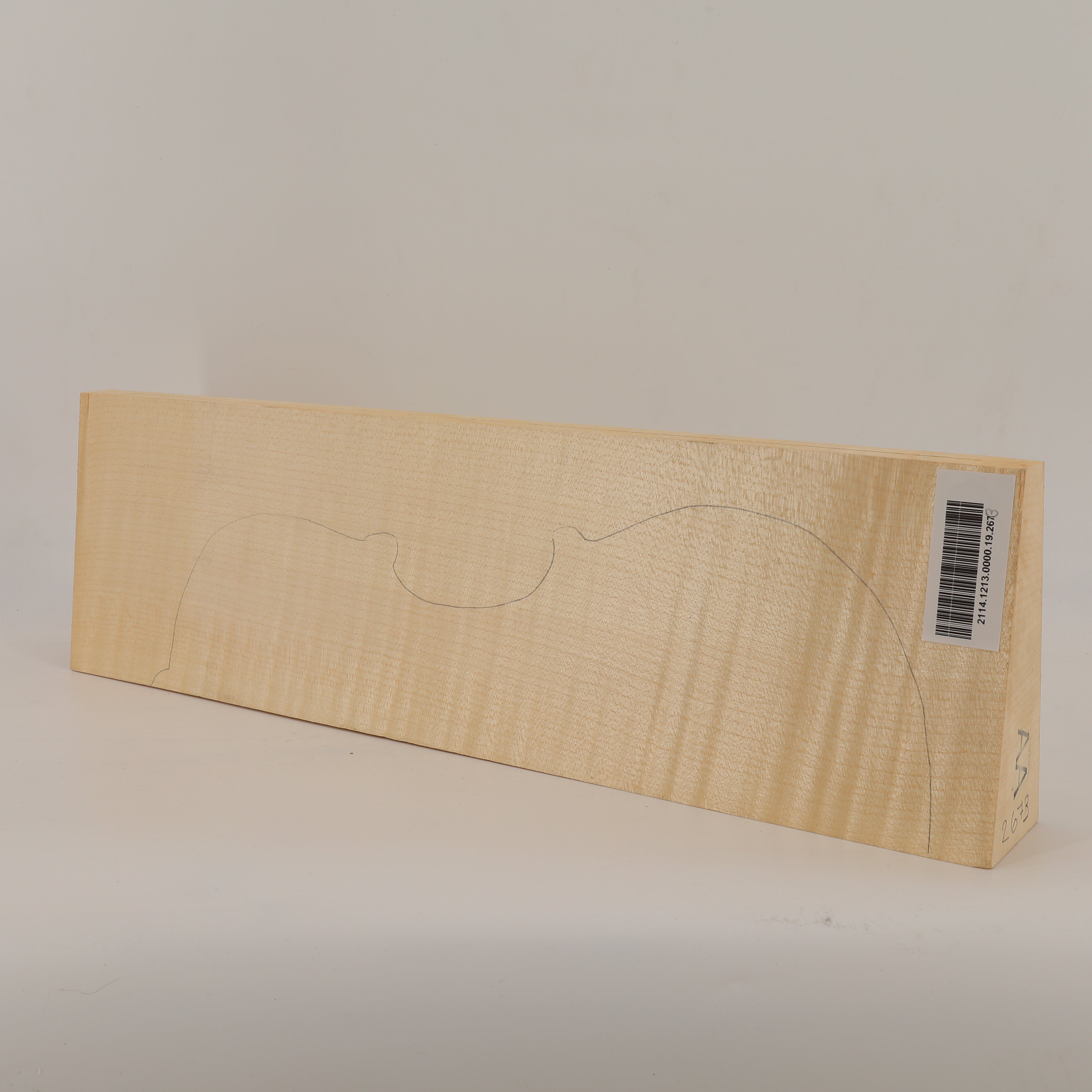 Maple Set (Back/Neck/Sides) for Viola AA (no. 2673)