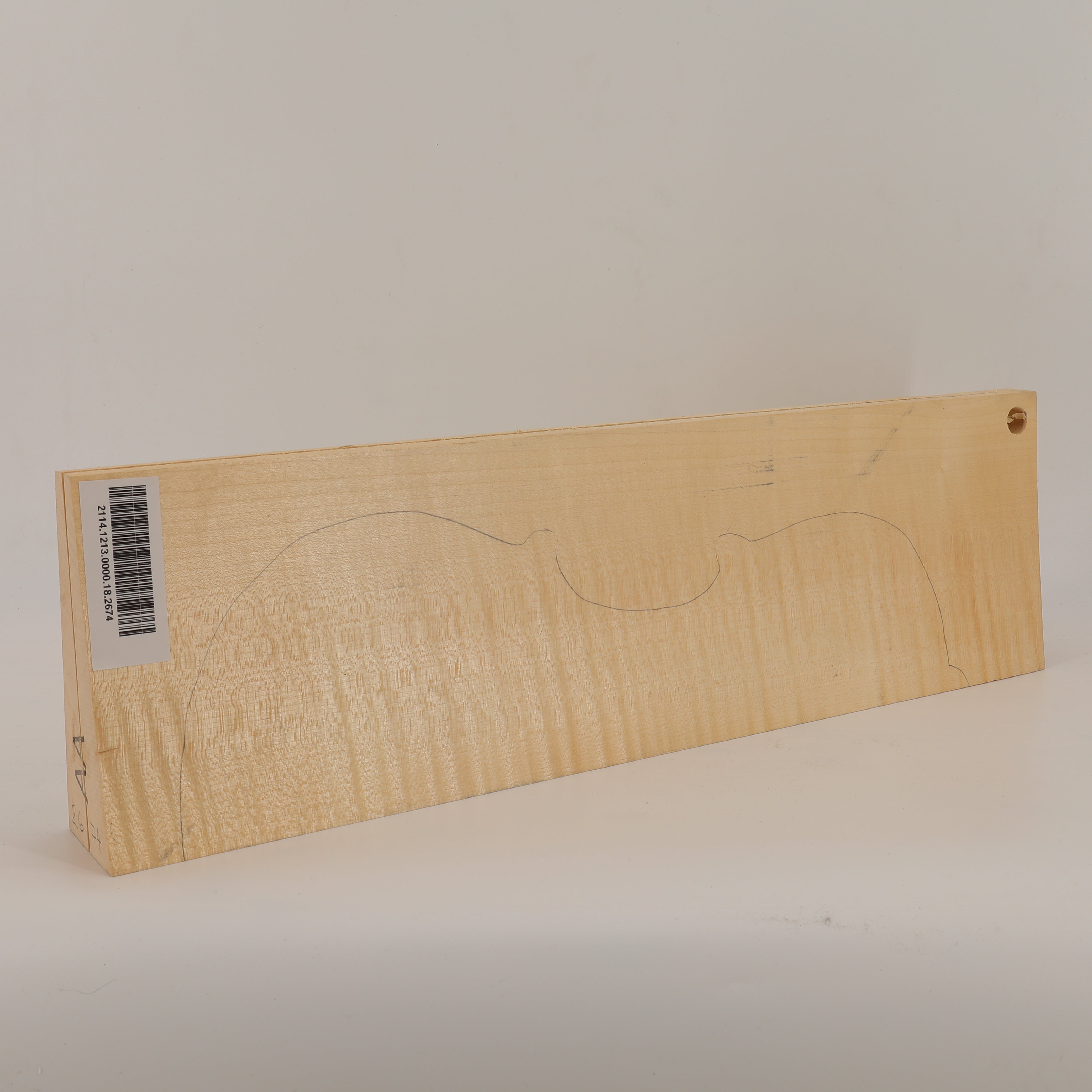 Maple Set (Back/Neck/Sides) for Viola AA (no. 2674)