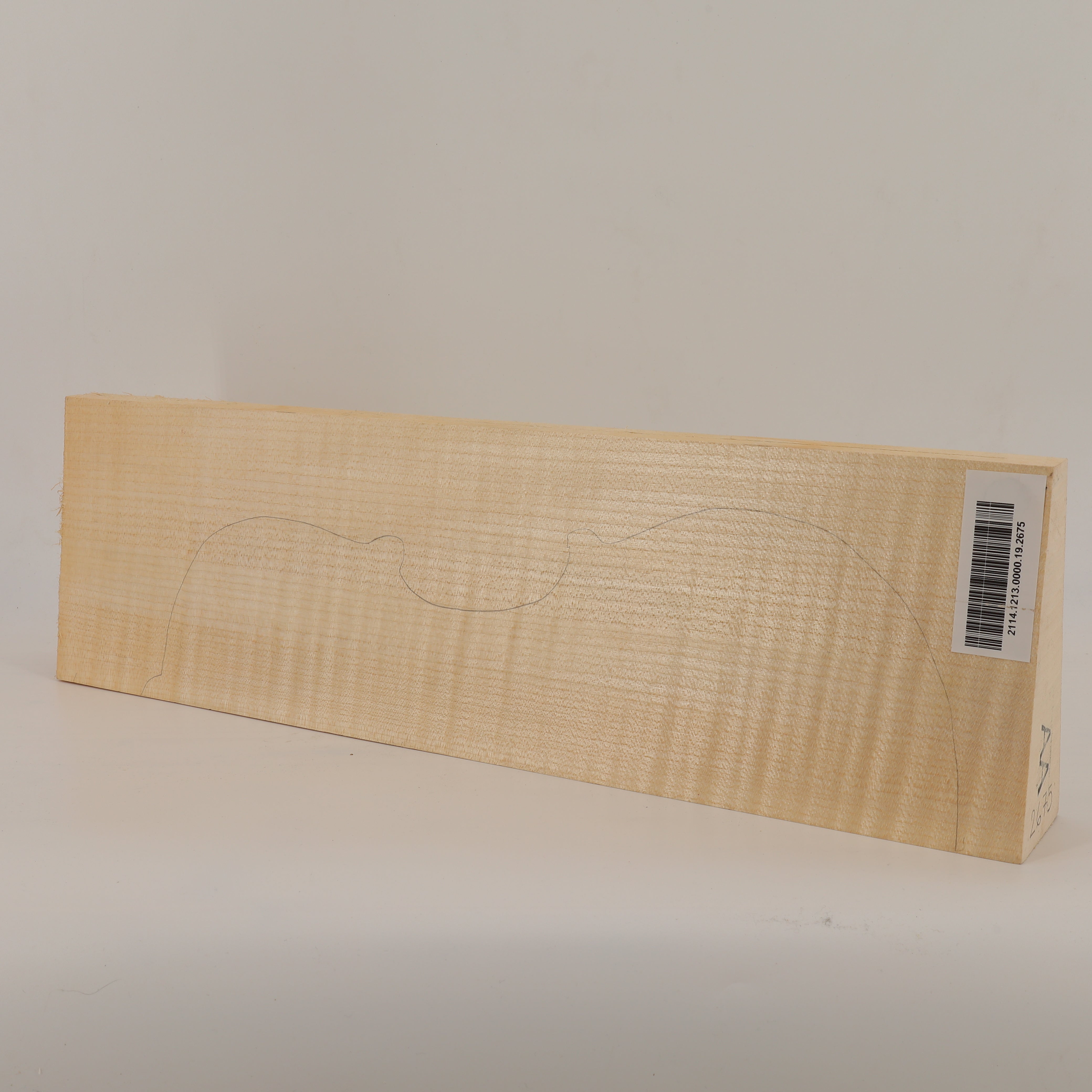 Maple Set (Back/Neck/Sides) for Viola AA (no. 2675)