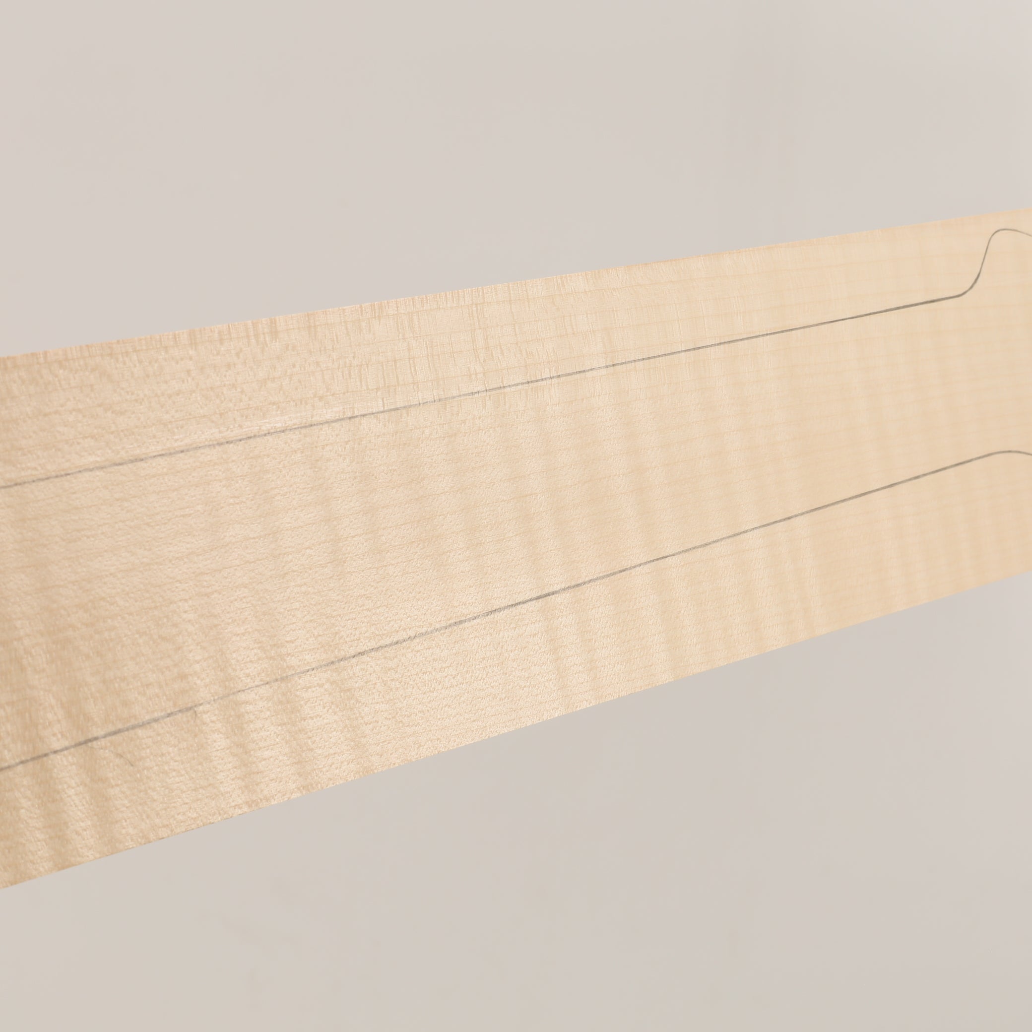 Maple Neck 700x100x27 mm AA (no. 2706)
