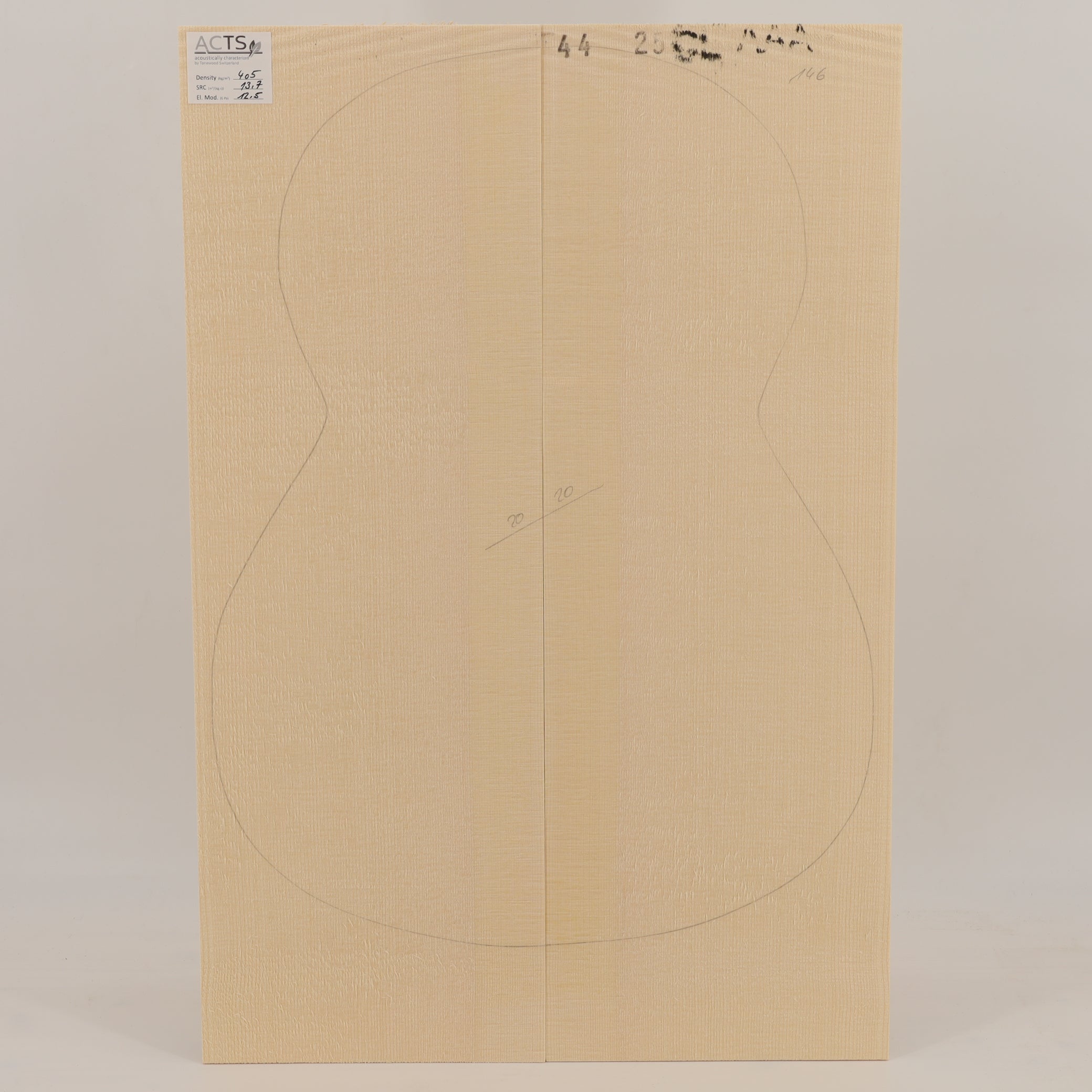 ACTS Spruce Top for Classical Guitar AAA (no. 2767)