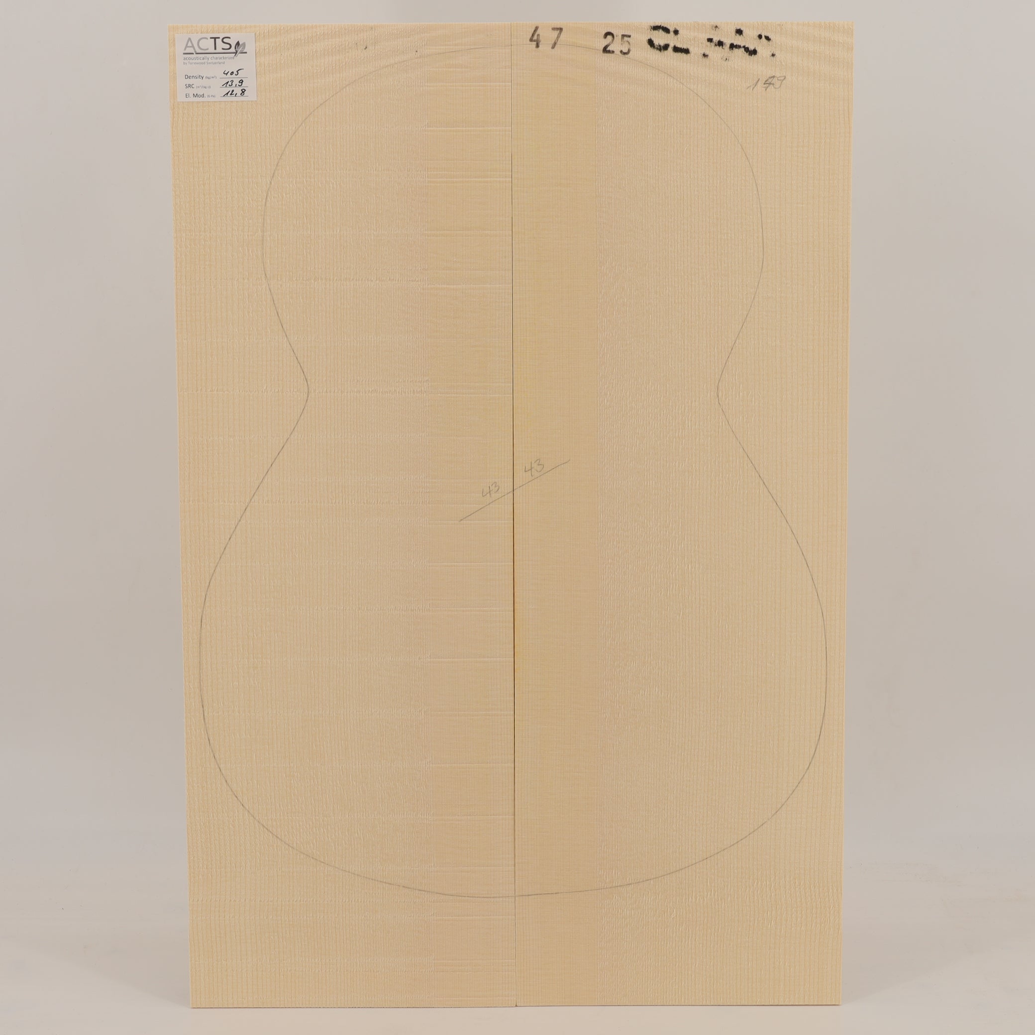 ACTS Spruce Top for Classical Guitar AAA (no. 2770)