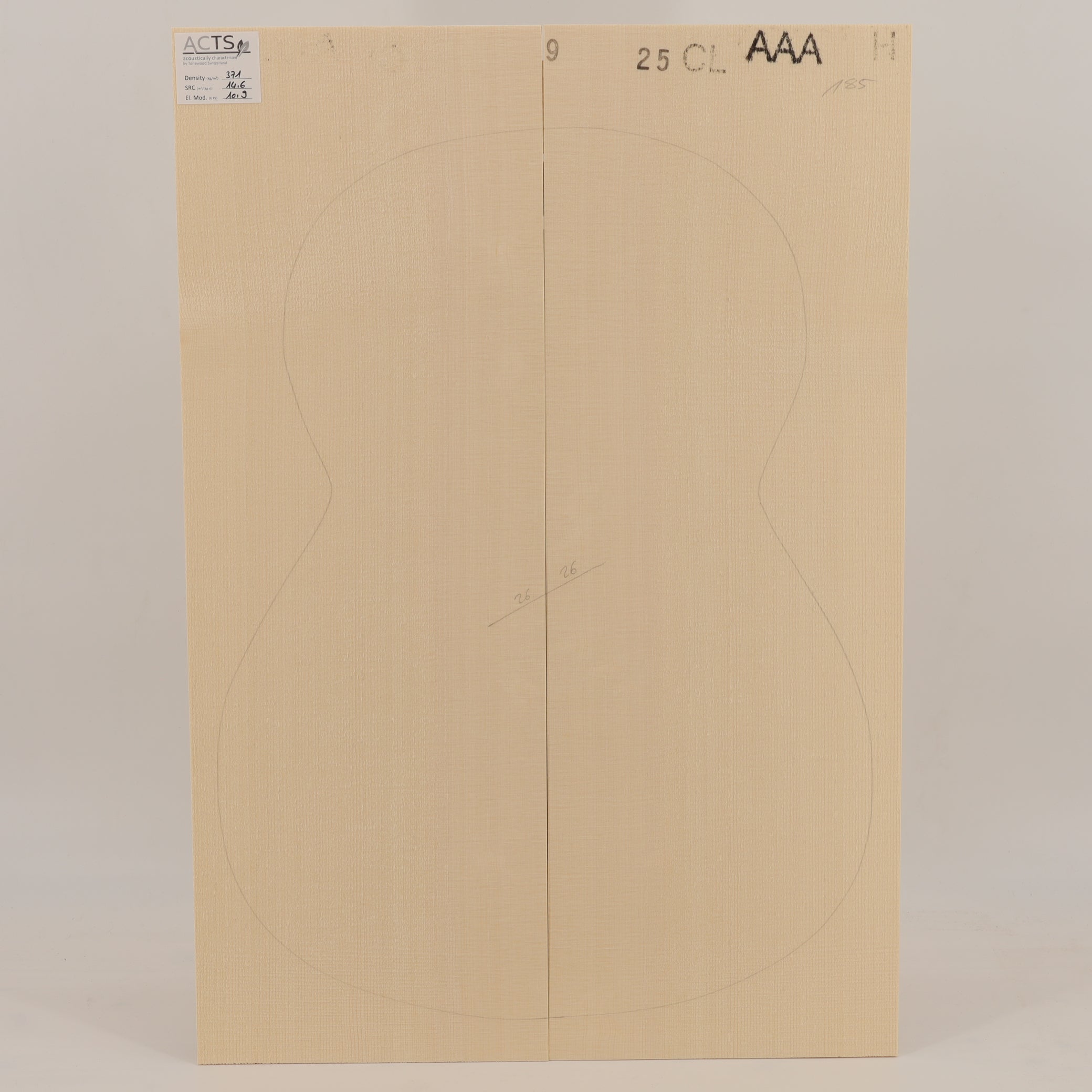 ACTS Spruce Top for Classical Guitar AAA (no. 2803)