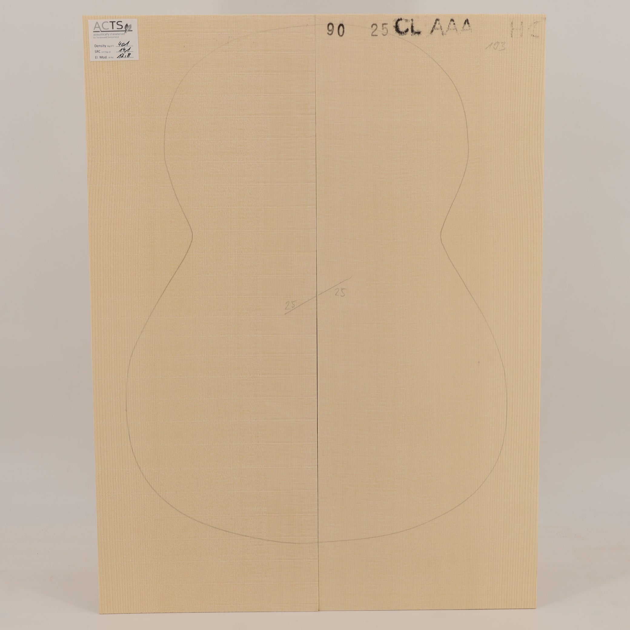 ACTS Spruce Top for Classical Guitar AAA (no. 2811)
