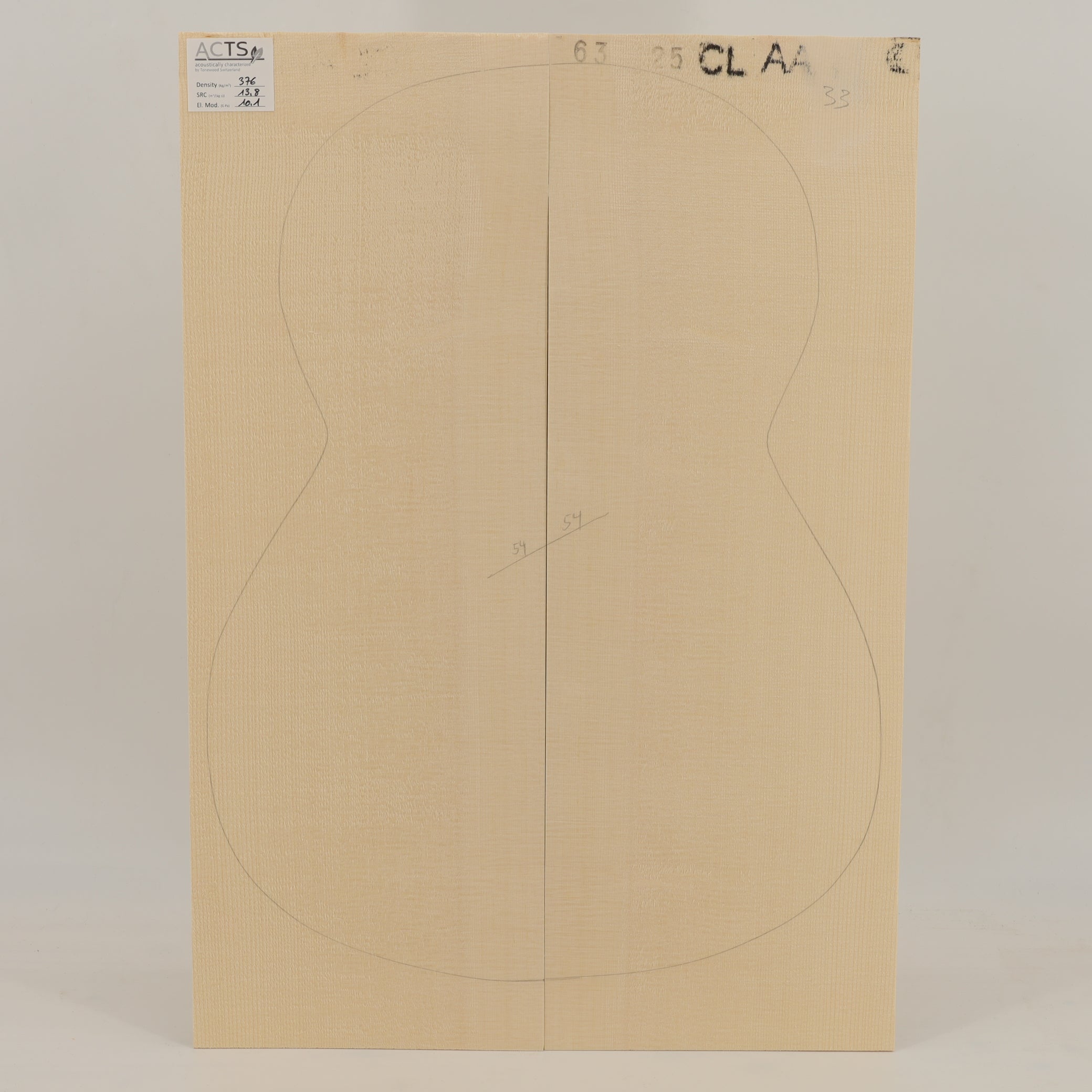 ACTS Spruce Top for Classical Guitar AA (no. 2815)