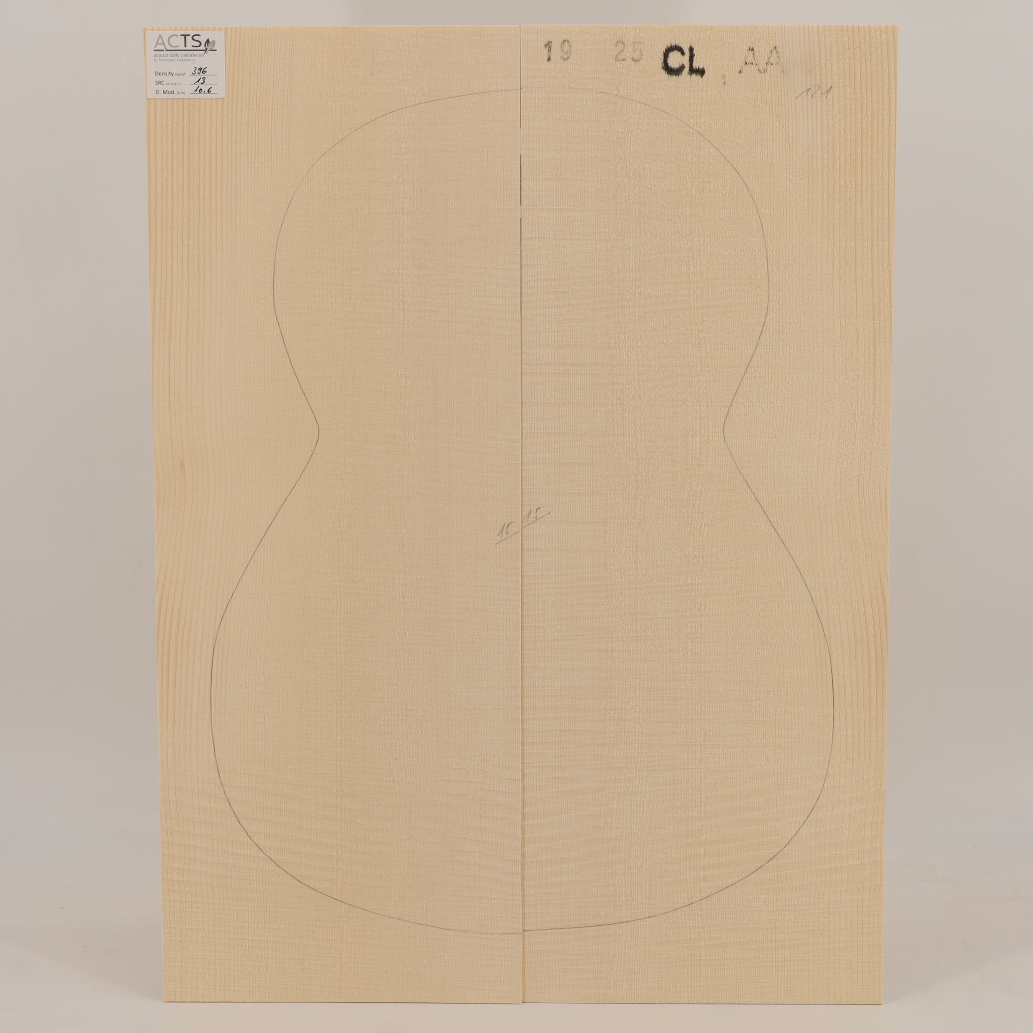 ACTS Fichtendecke für klassische Gitarre AA (Nr. 2840)