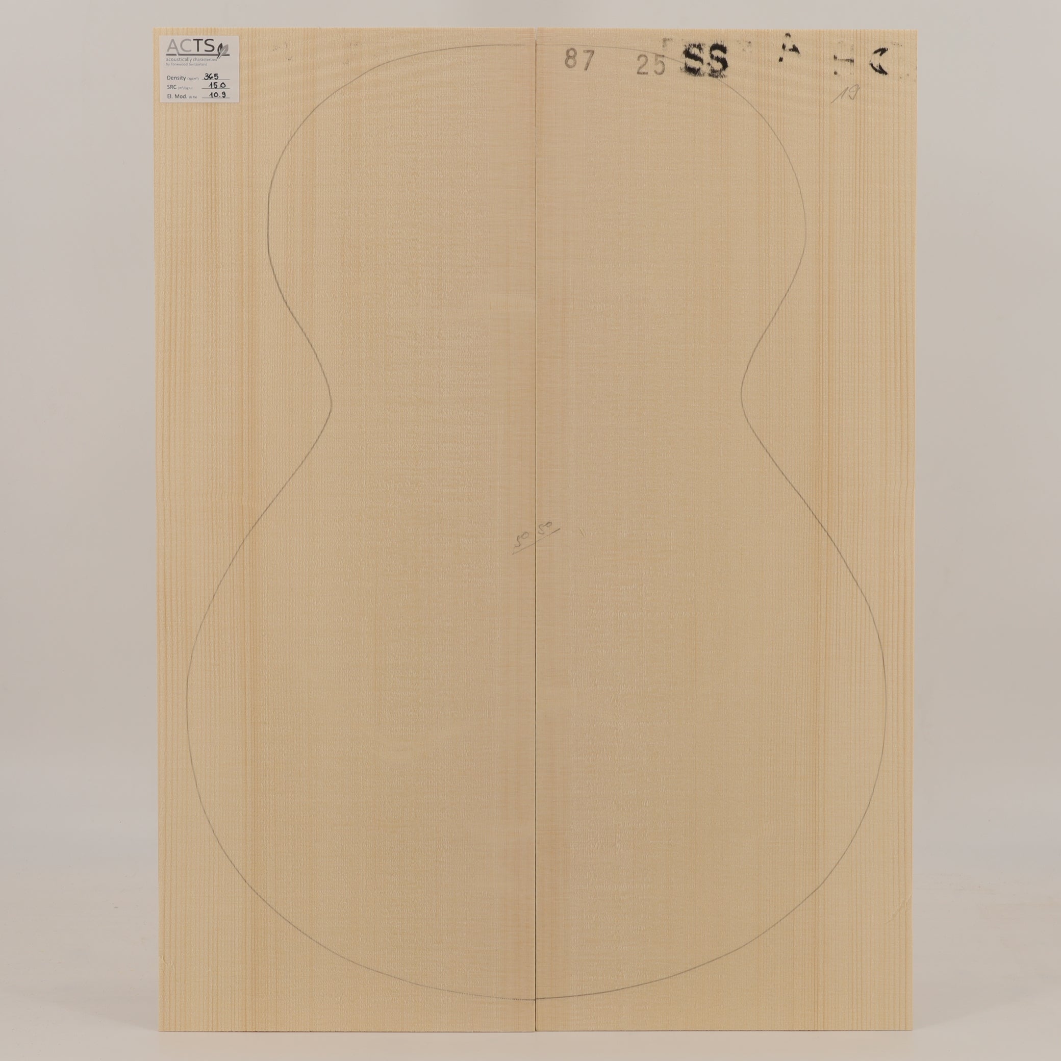 ACTS Spruce Top for Steelstring Guitar A (no. 2890)