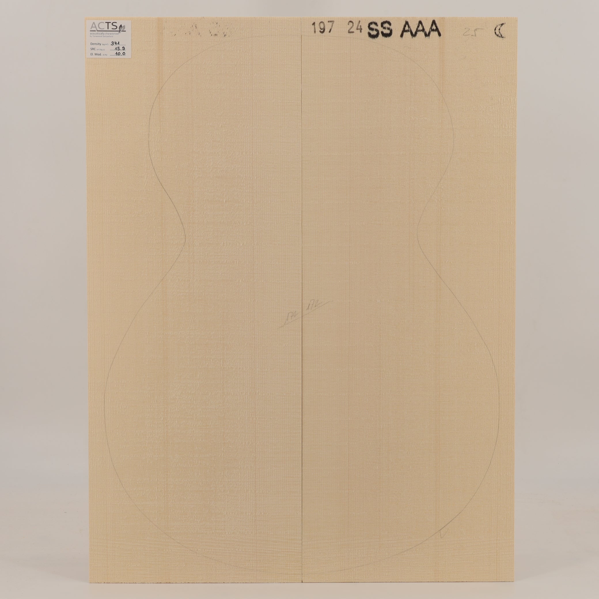 ACTS Spruce Top for Steelstring Guitar AAA (no. 2896)