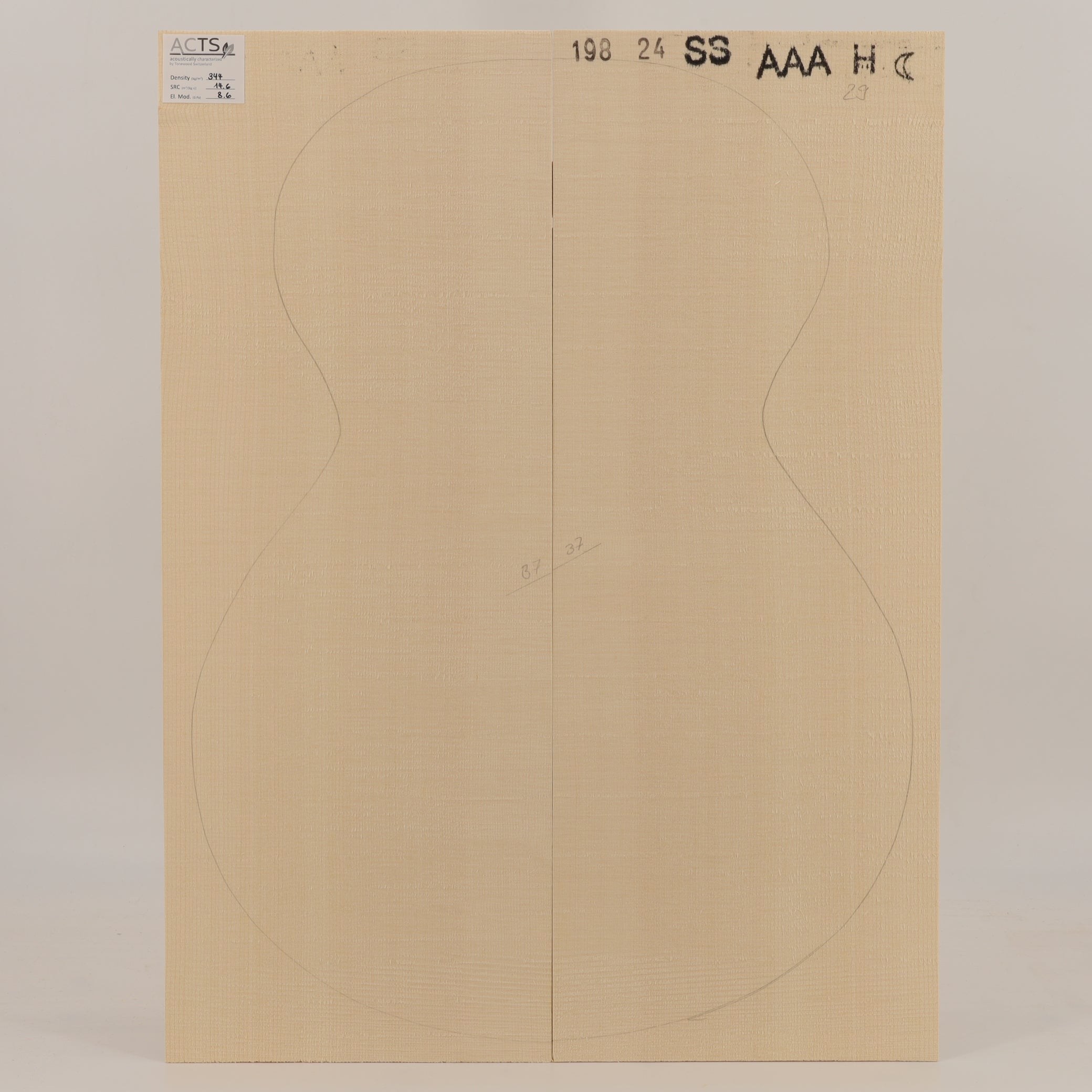 ACTS Spruce Top for Steelstring Guitar AAA (no. 2900)