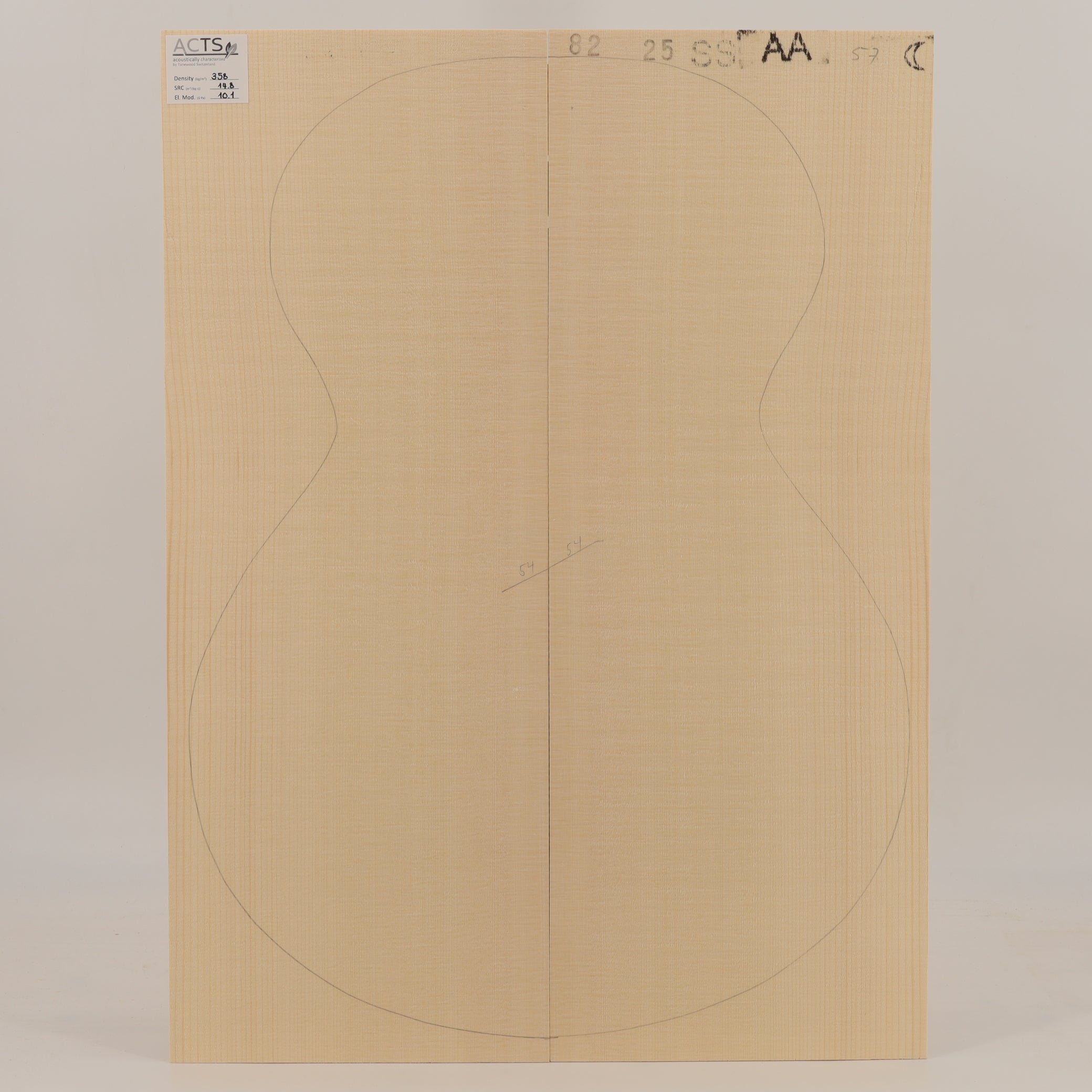 ACTS Spruce Top for Steelstring Guitar AA (no. 2915)