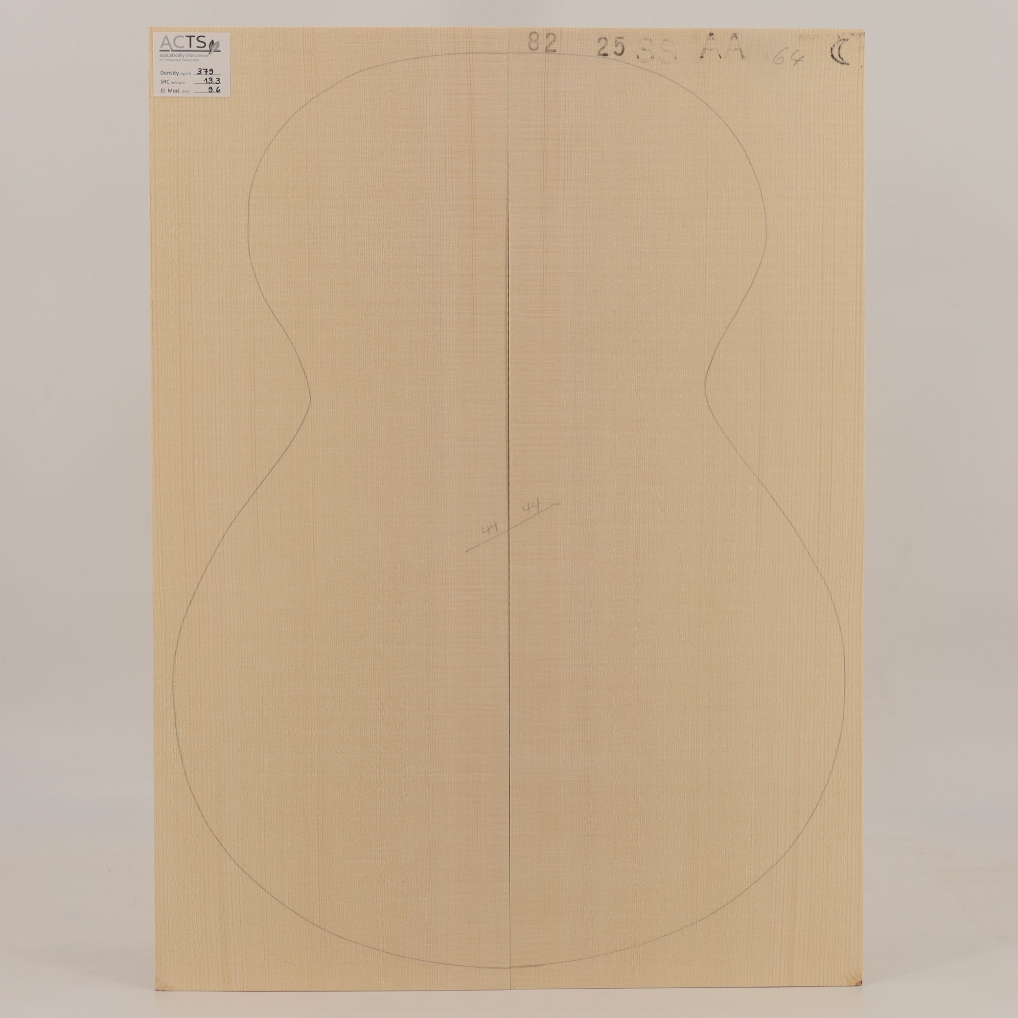 ACTS Spruce Top for Steelstring Guitar AA (no. 2922)