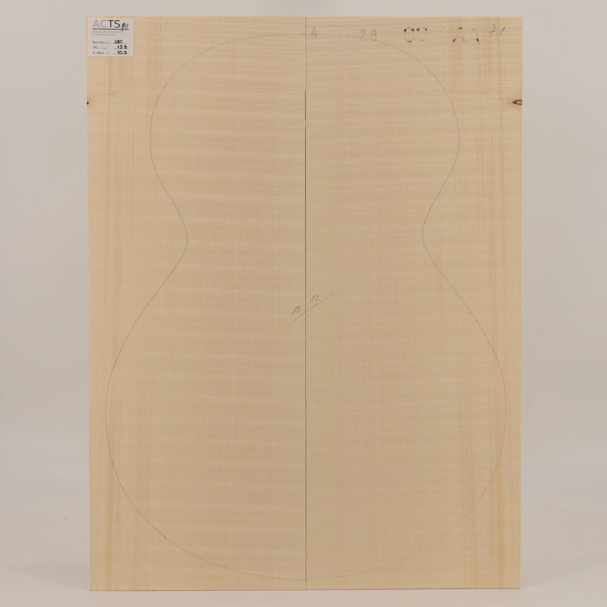 ACTS Spruce Top for Steelstring Guitar AA (no. 2929)