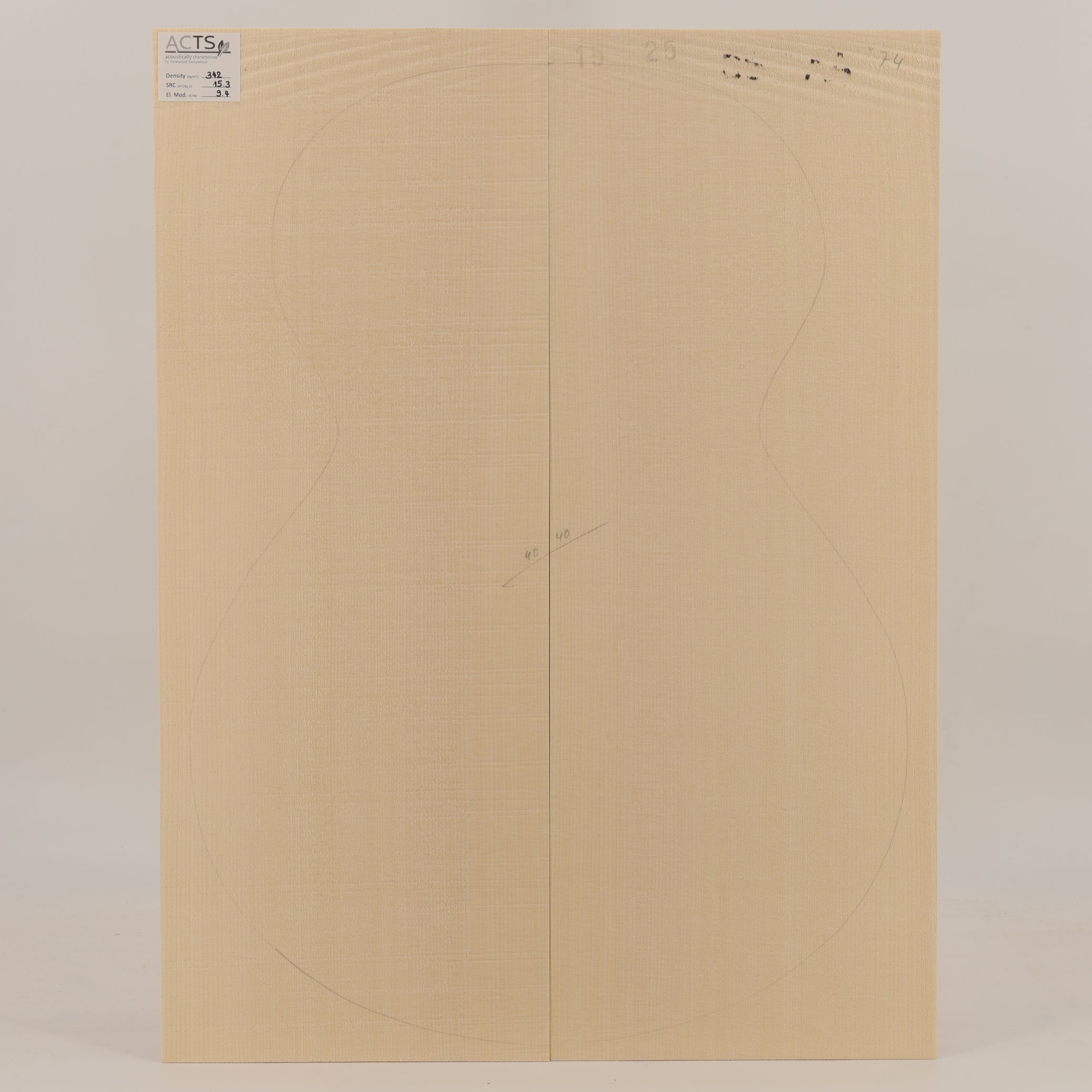 ACTS Spruce Top for Steelstring Guitar AA (no. 2932)