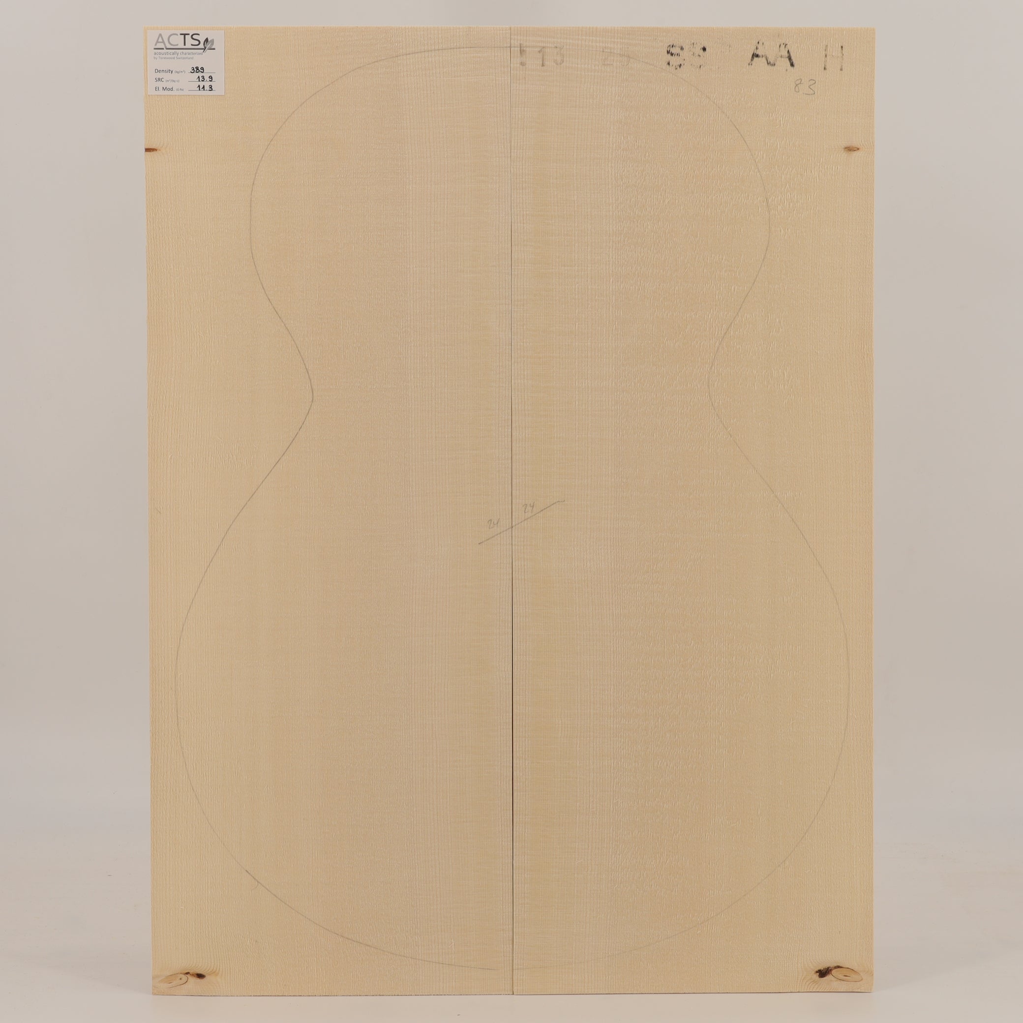 ACTS Spruce Top for Steelstring Guitar AA (no. 2941)