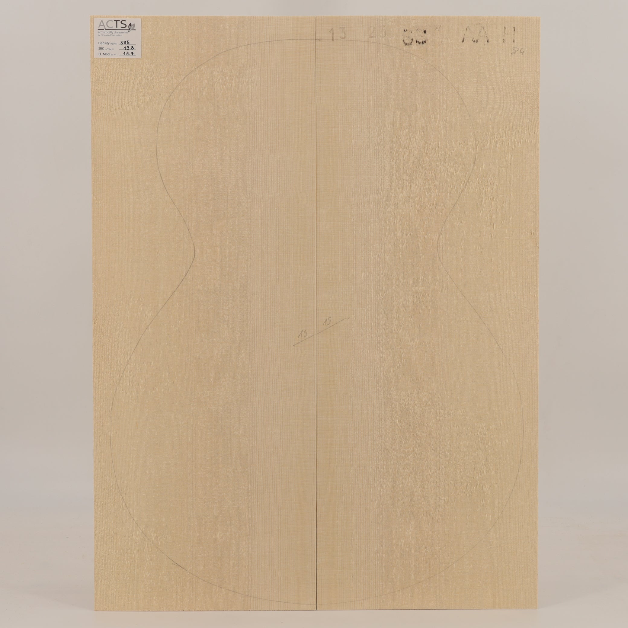ACTS Spruce Top for Steelstring Guitar AA (no. 2942)